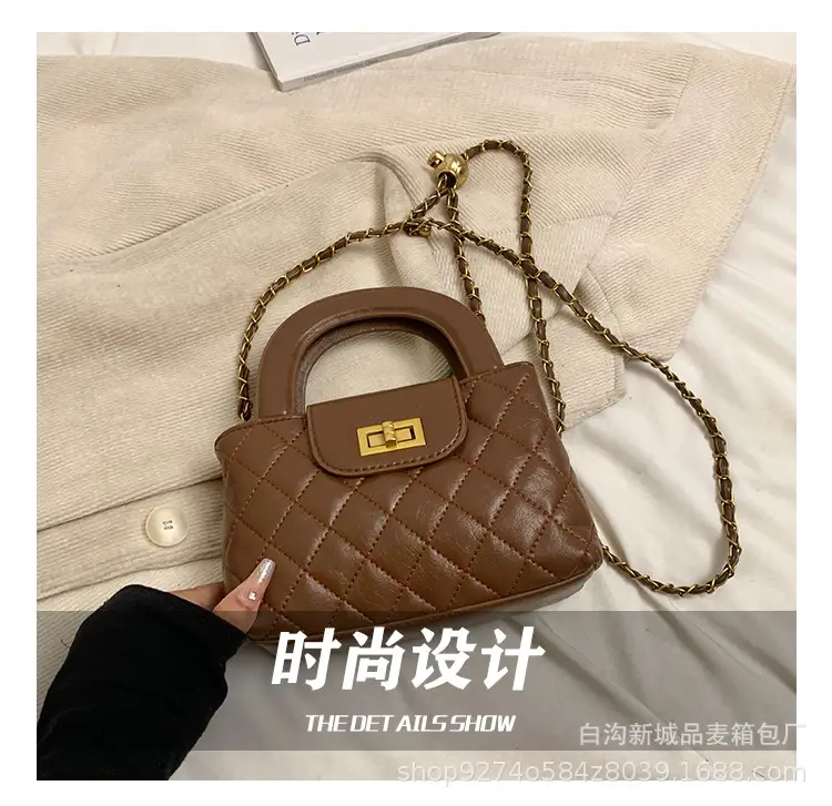 Brown Quilted Chain Bag for Women 2026 — feature 9