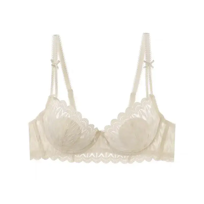 French Lace Rabbit Ear Underwear Women Large Chest - Image 11