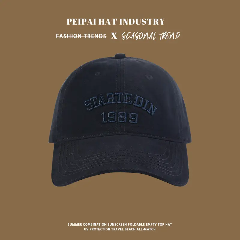 Women's 2024 Baseball Cap Small American Retro Embroidered — feature 3