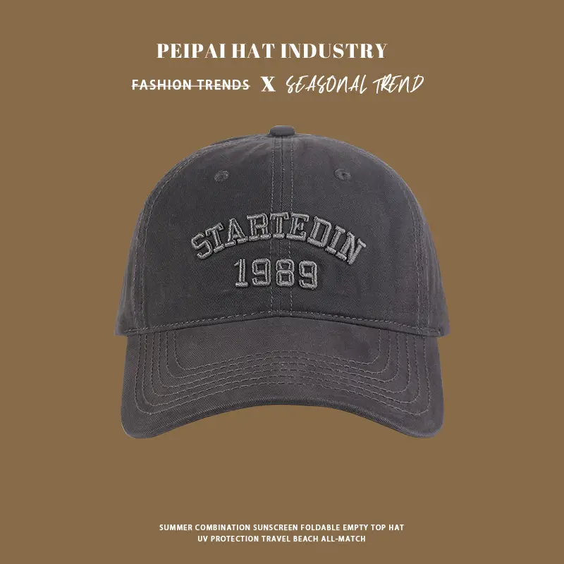 Women's 2024 Baseball Cap Small American Retro Embroidered — feature 6