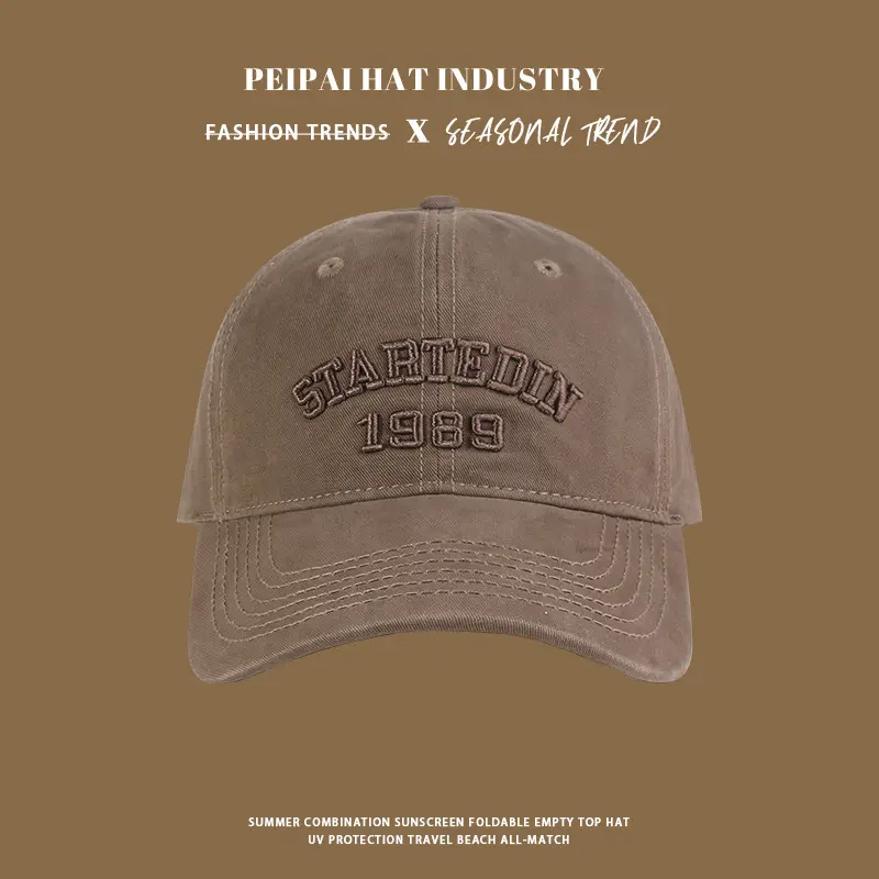 Women's 2024 Baseball Cap Small American Retro Embroidered — feature 9