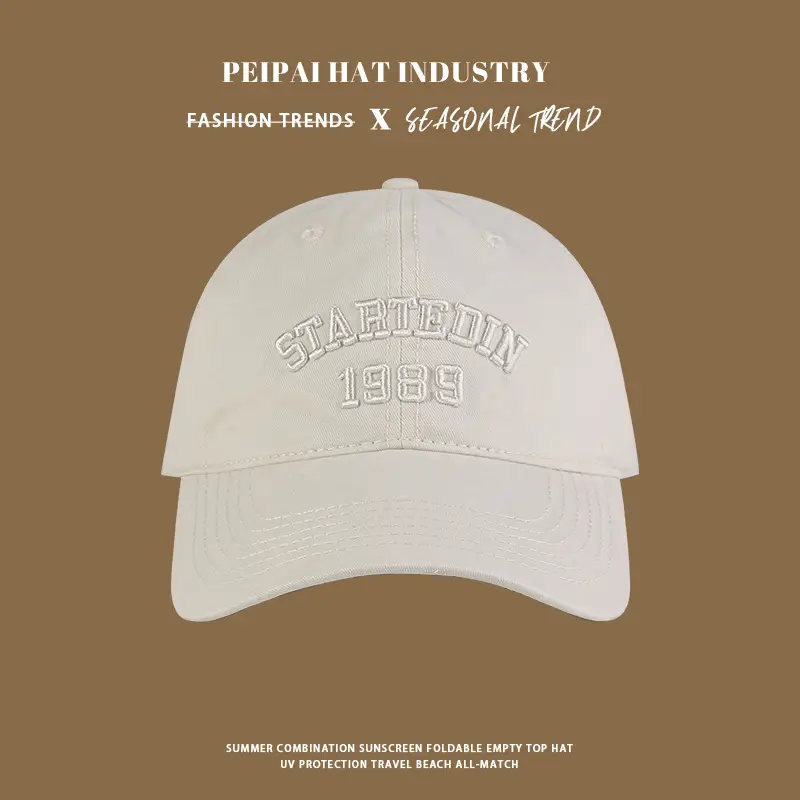 Women's 2024 Baseball Cap Small American Retro Embroidered - Image 3