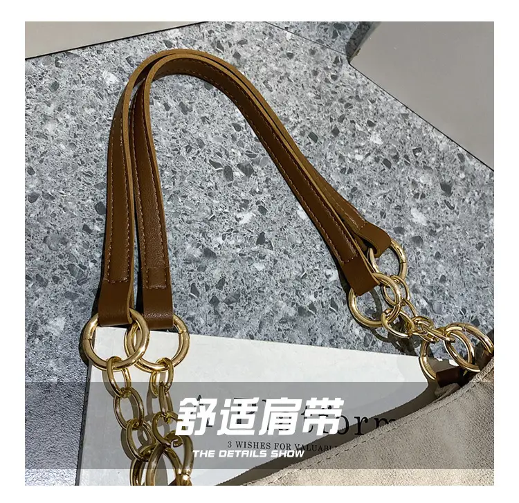 Large Capacity Korean Style Letter Shoulder Bag for Women — feature 6