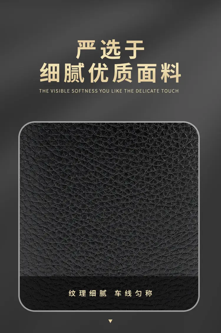 Men's Long Wallet Korean Style Pebbled Pattern Multi Card Slot — feature 3