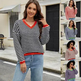 Women's Off-Shoulder Knitted Sweater Solid Color — feature 6