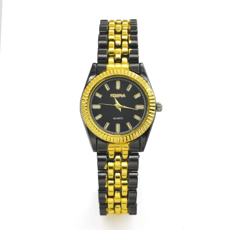 Men Women Steel Band Quartz Watch Light Blue Dial - Image 10