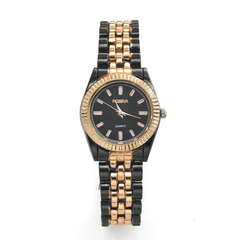 Men Women Steel Band Quartz Watch Light Blue Dial - Image 12