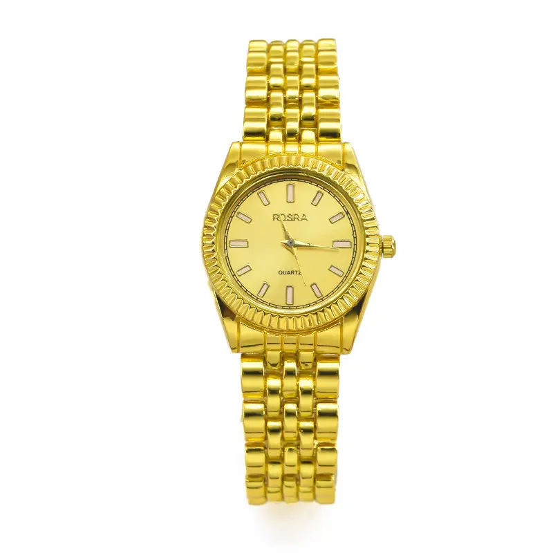 Men Women Steel Band Quartz Watch Light Blue Dial - Image 8