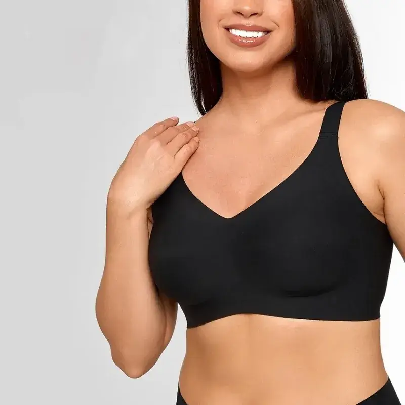 Seamless Jelly Underwear Women Large Size No Steel Rims