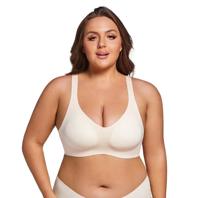 Seamless Jelly Underwear Women Large Size No Steel Rims — feature 16