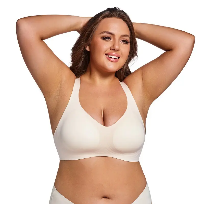Seamless Jelly Underwear Women Large Size No Steel Rims — feature 17