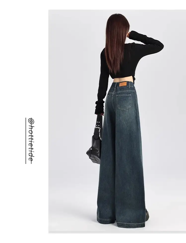 Dark Blue Wide Leg Jeans for Women 2026 — feature 13