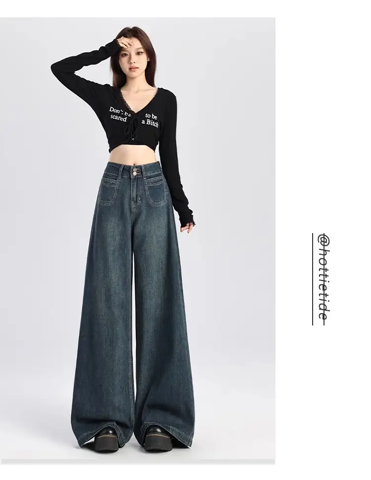 Dark Blue Wide Leg Jeans for Women 2026 — feature 15