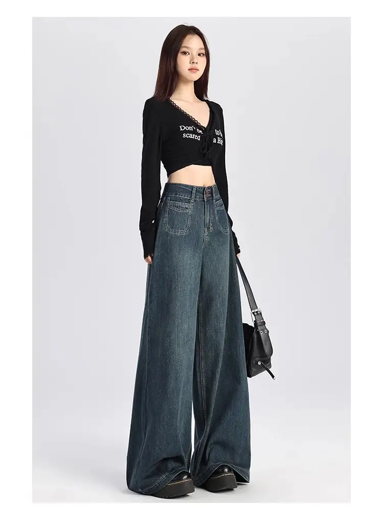 Dark Blue Wide Leg Jeans for Women 2026 — feature 16