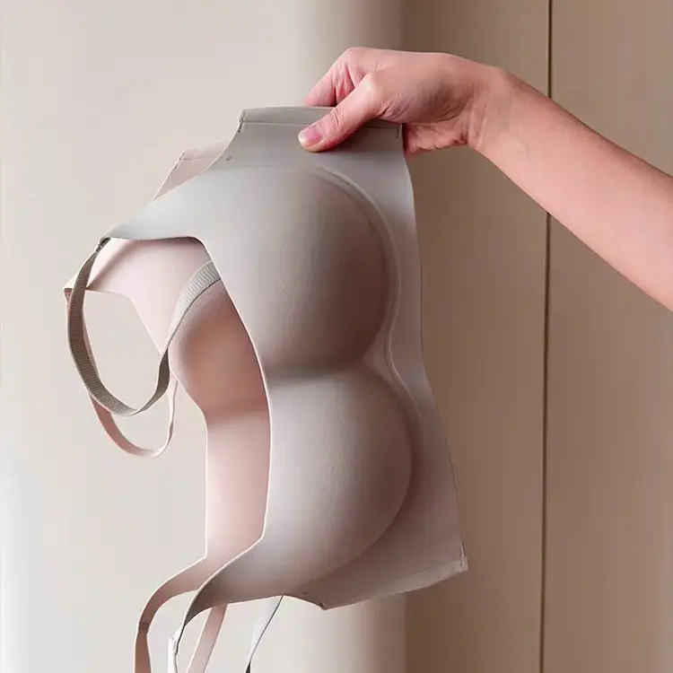 Gather-up Underwear Girl's Small Chest Show Large Upper Collapsed Auxilary Breast Anti-sagging Soft Support No Steel Rings Collapsed Auxilary Breast Bra