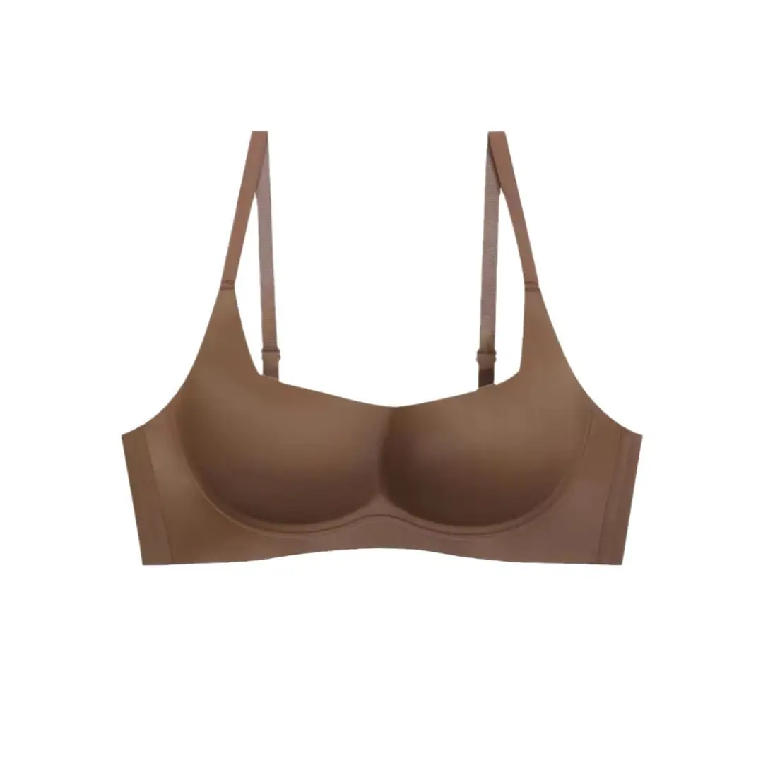 Gather-up Underwear Girl's Small Chest Show Large Upper Collapsed Auxilary Breast Anti-sagging Soft Support No Steel Rings Collapsed Auxilary Breast Bra