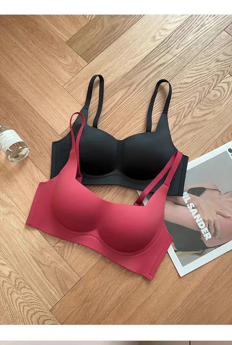 Gather-up Underwear Girl's Small Chest Show Large Upper Collapsed Auxilary Breast Anti-sagging Soft Support No Steel Rings Collapsed Auxilary Breast Bra — feature 3