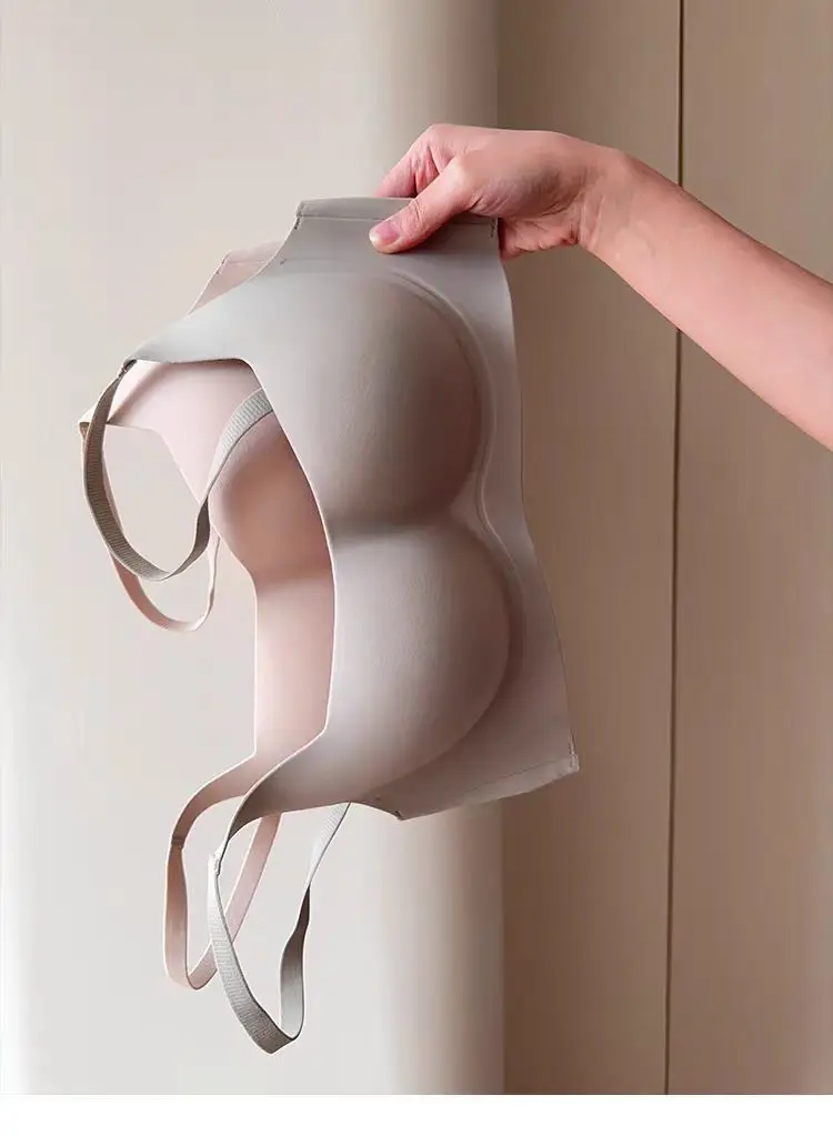 Gather-up Underwear Girl's Small Chest Show Large Upper Collapsed Auxilary Breast Anti-sagging Soft Support No Steel Rings Collapsed Auxilary Breast Bra — feature 4