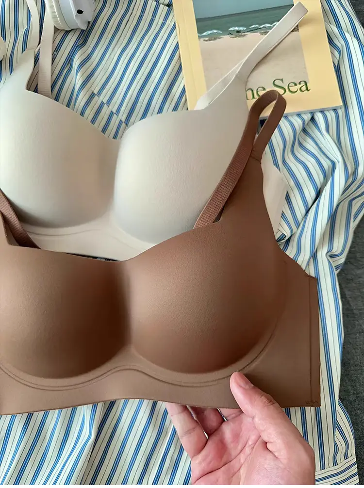 Gather-up Underwear Girl's Small Chest Show Large Upper Collapsed Auxilary Breast Anti-sagging Soft Support No Steel Rings Collapsed Auxilary Breast Bra — feature 5
