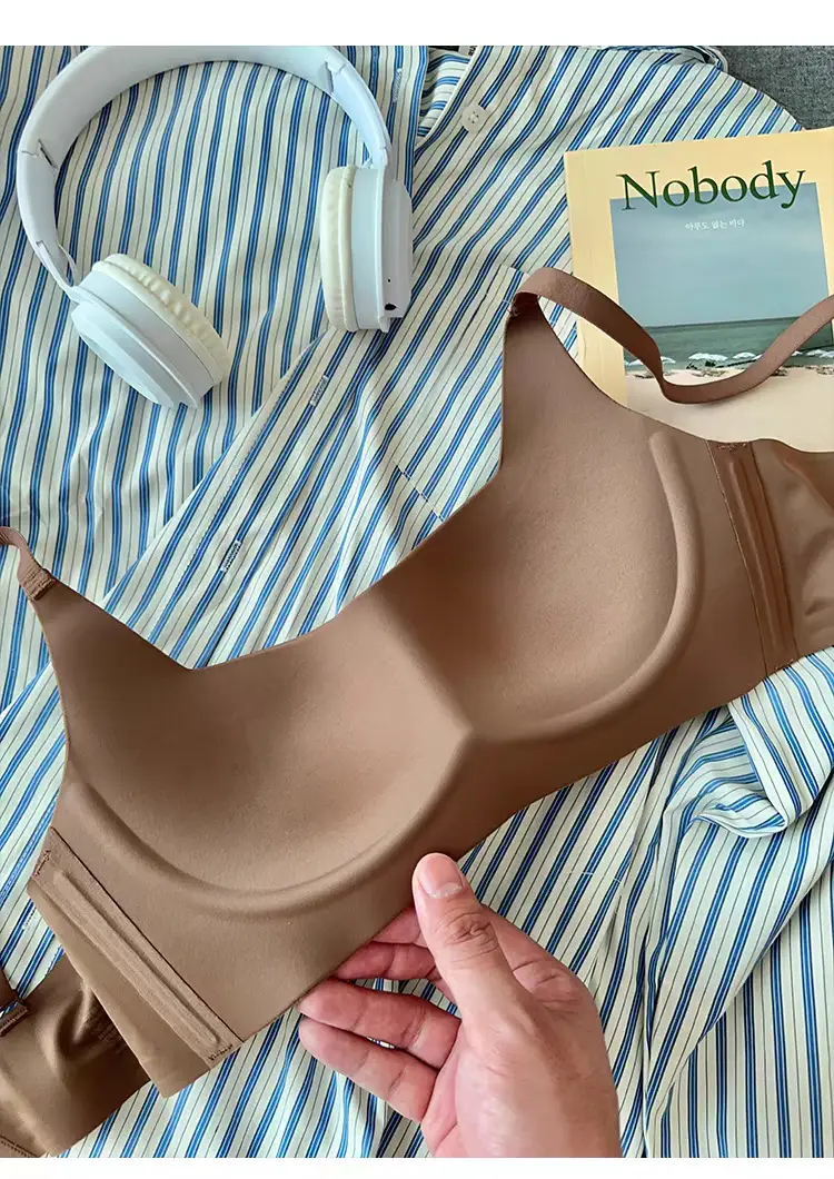 Gather-up Underwear Girl's Small Chest Show Large Upper Collapsed Auxilary Breast Anti-sagging Soft Support No Steel Rings Collapsed Auxilary Breast Bra — feature 6