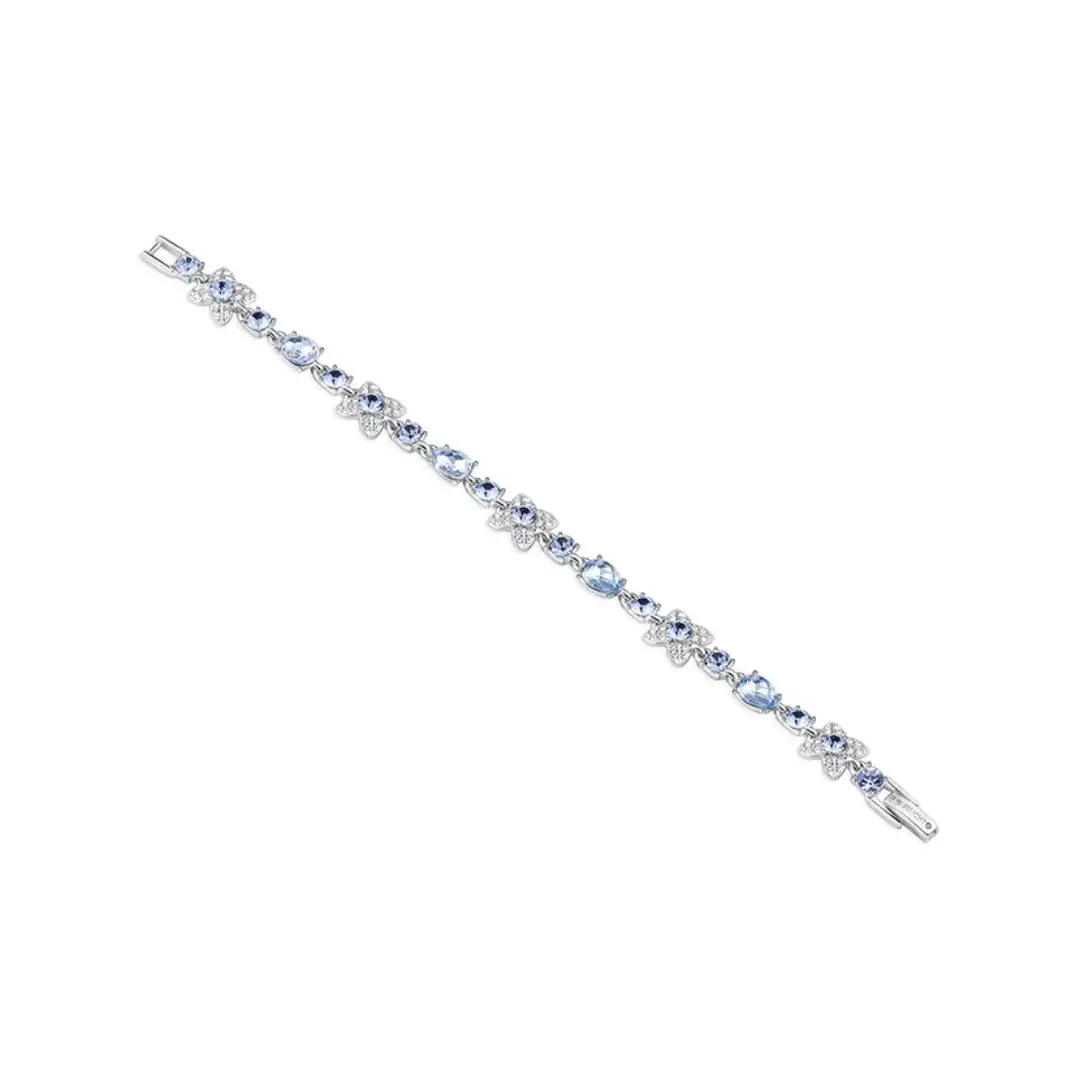 Jijia GVC Vinci Four-leaf Clover Ginseng Bracelet Light Luxury Fashion Bracelet Women's Double-sided Full Diamond Bracelet — feature 4