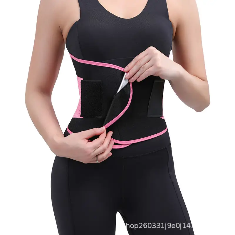 Black Sweat Pressurized Abdominal Belt for Postpartum & Sports - Image 32