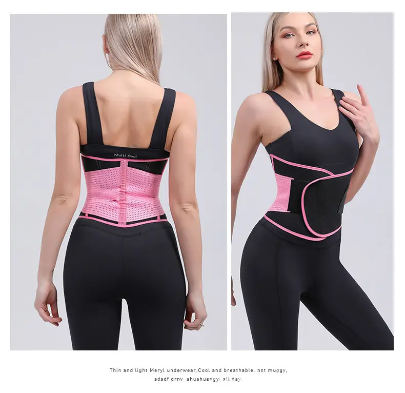 Black Sweat Pressurized Abdominal Belt for Postpartum & Sports — feature 20