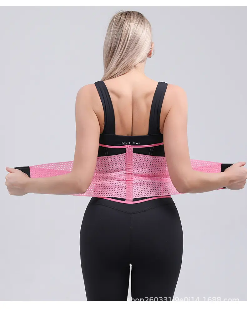 Black Sweat Pressurized Abdominal Belt for Postpartum & Sports — feature 21