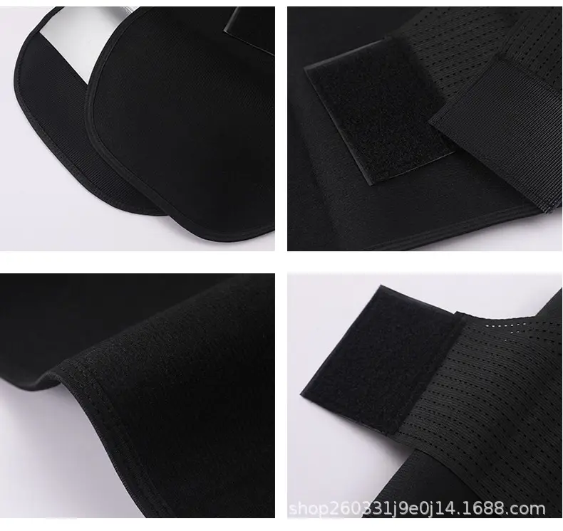 Black Sweat Pressurized Abdominal Belt for Postpartum & Sports — feature 24