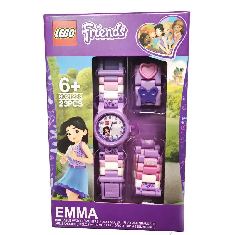 Compatible Lego Kids Watch Toy Assembled Blocks Police Batman Superman Phantom Ninja Kay Emmett - Image 9