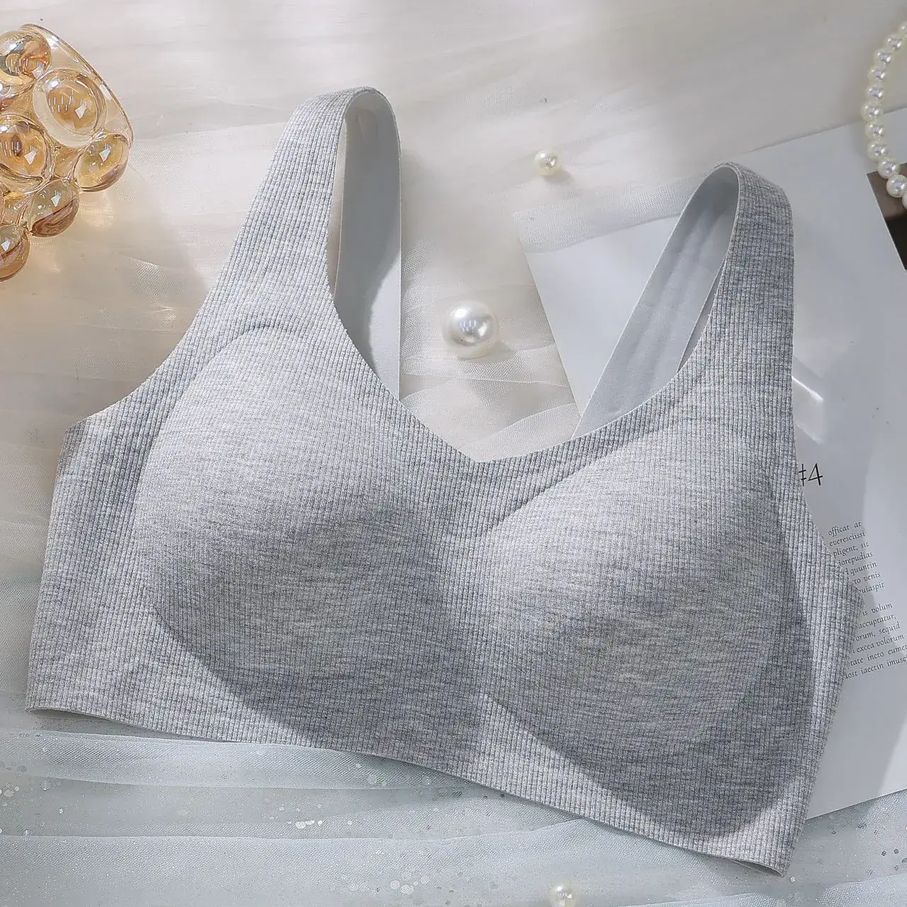 Seamless Push-Up Bra with Anti-Sagging Design - Image 2