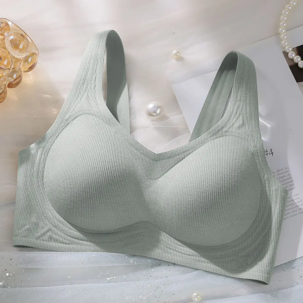 Seamless Push-Up Bra with Anti-Sagging Design - Image 3