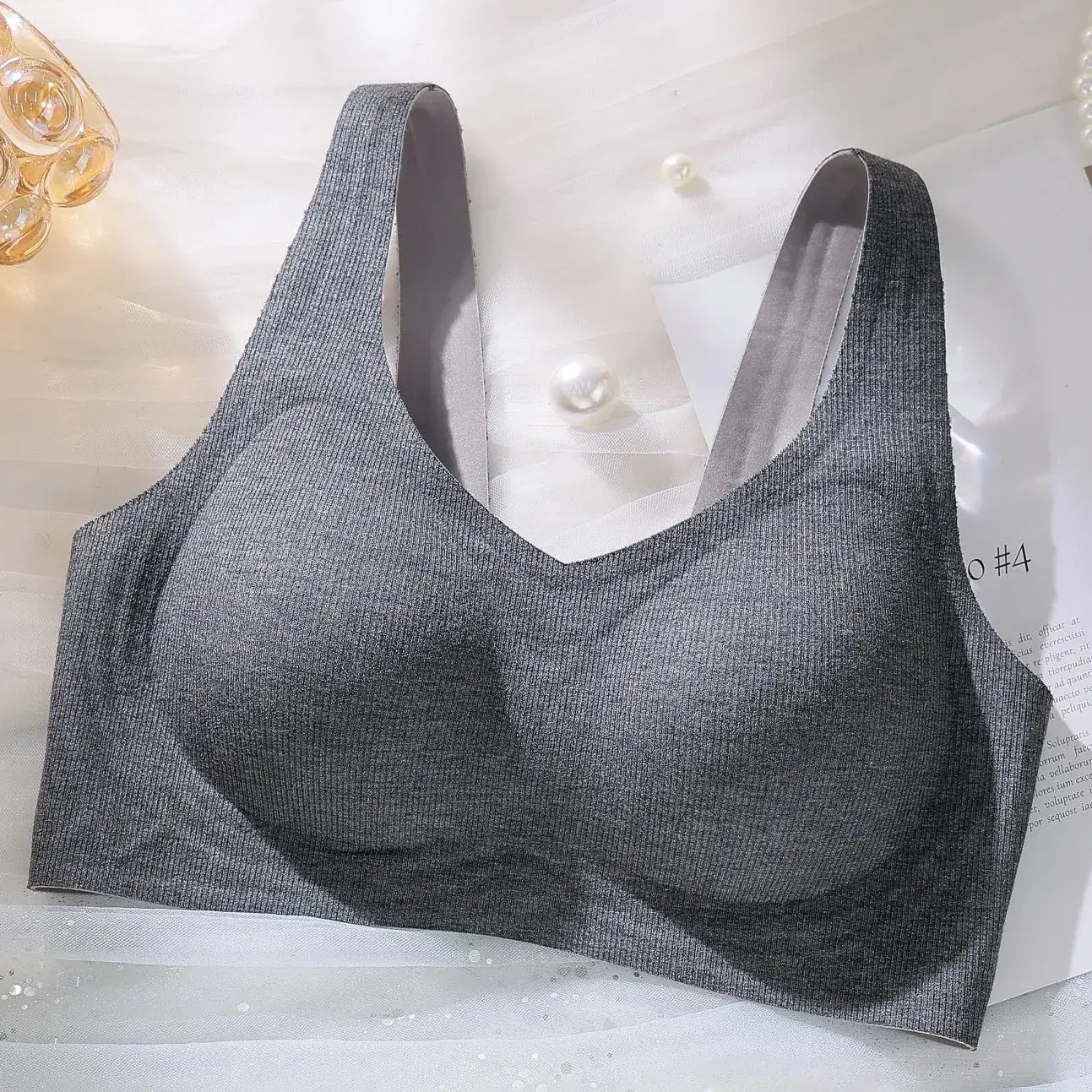 Seamless Push-Up Bra with Anti-Sagging Design - Image 4
