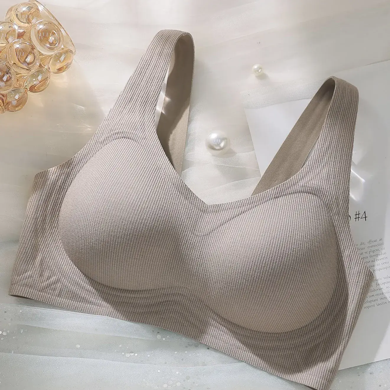 Seamless Push-Up Bra with Anti-Sagging Design - Image 5