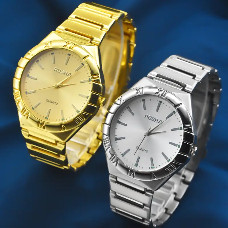 Men's European Quartz Watch Silver Steel Band - Image 10