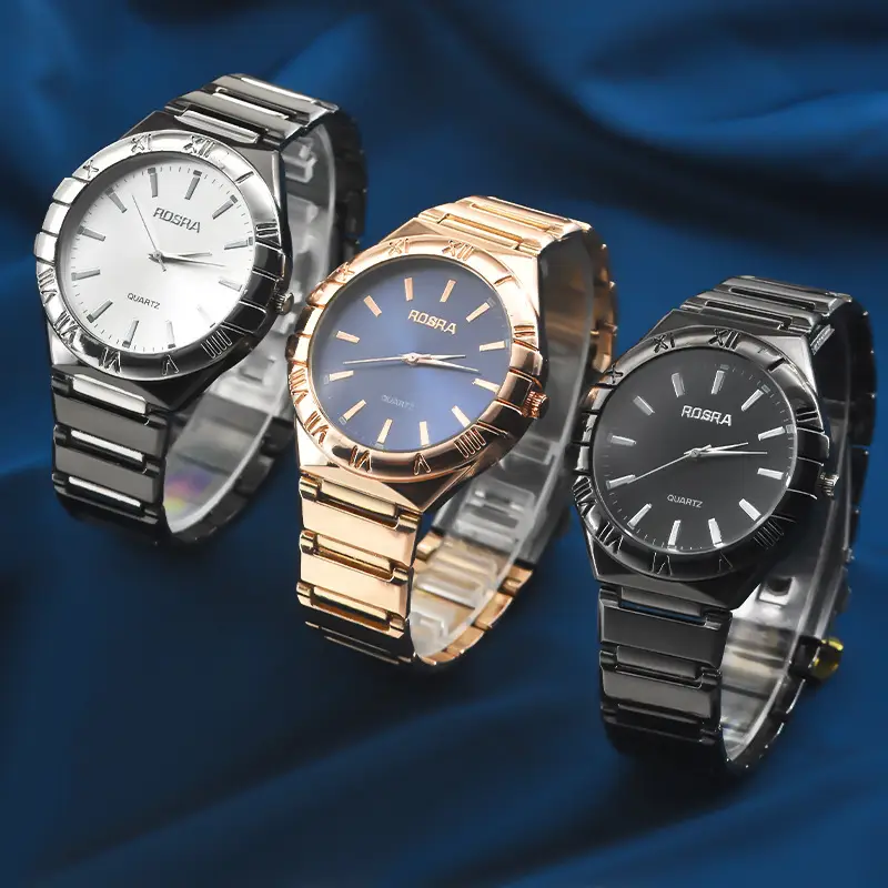 Men's European Quartz Watch Silver Steel Band - Image 13
