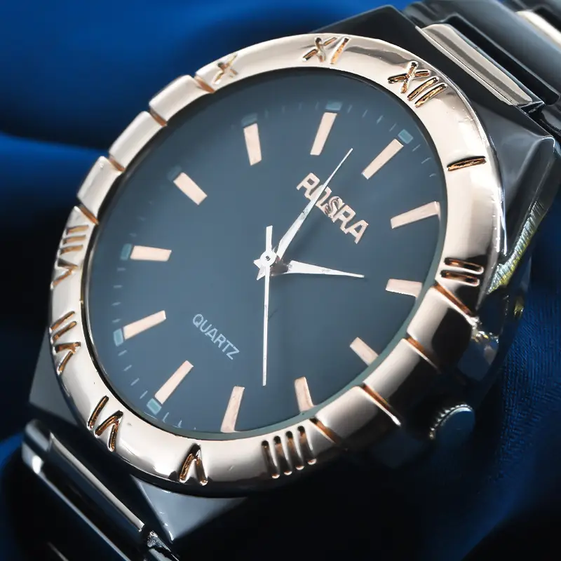 Men's European Quartz Watch Silver Steel Band — feature 13