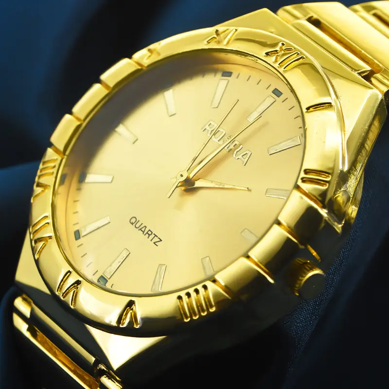 Men's European Quartz Watch Silver Steel Band — feature 15