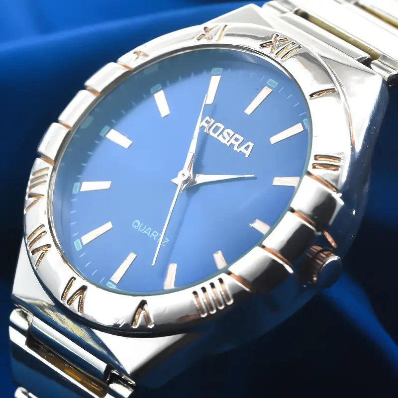 Men's European Quartz Watch Silver Steel Band — feature 9