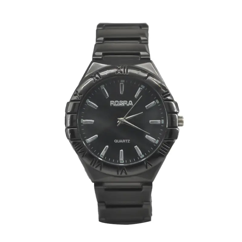 Men's European Quartz Watch Silver Steel Band - Image 4