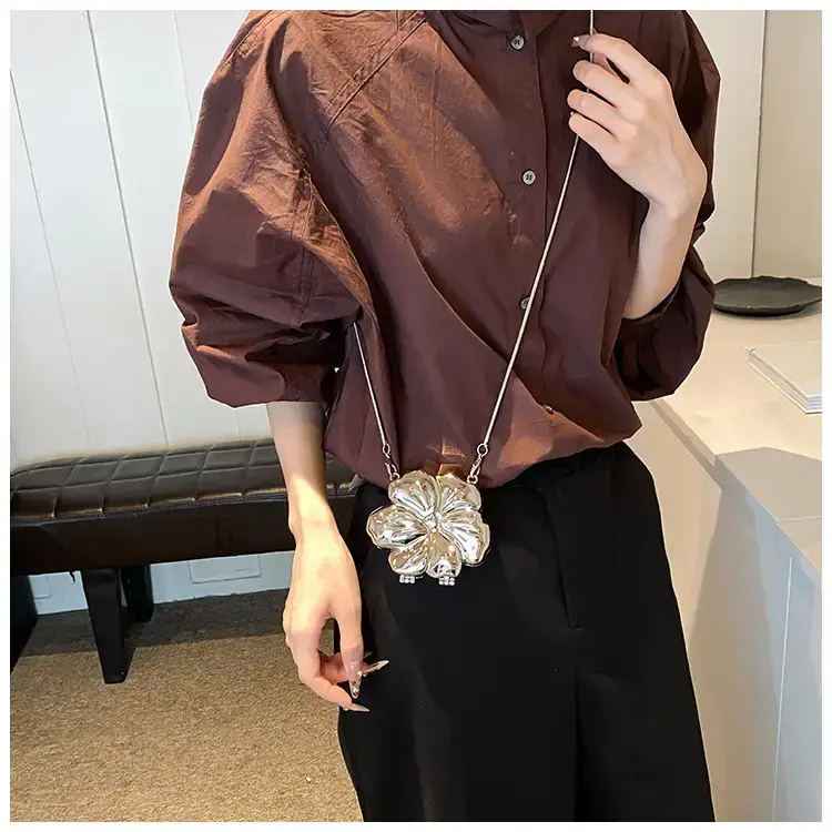 Artistic Flower Mini Crossbody Bag for Women — feature 11