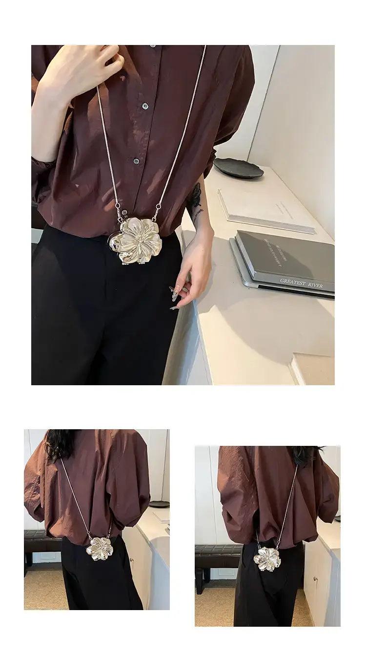Artistic Flower Mini Crossbody Bag for Women — feature 19