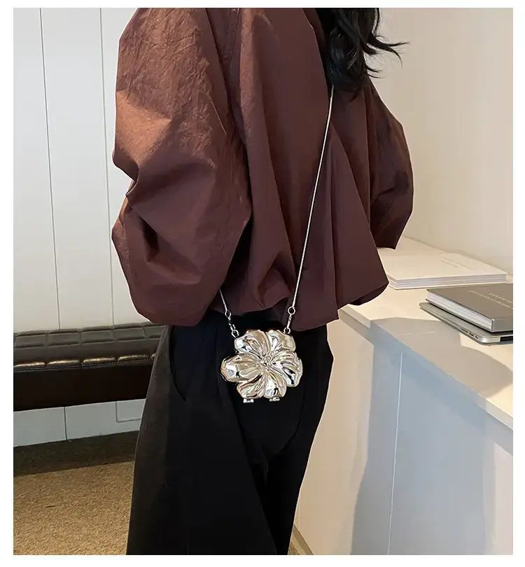 Artistic Flower Mini Crossbody Bag for Women — feature 2