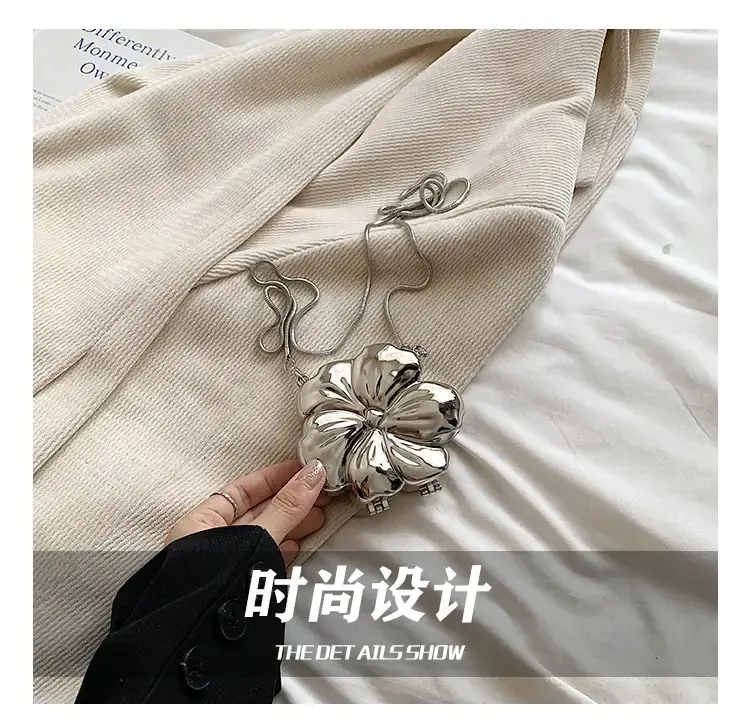 Artistic Flower Mini Crossbody Bag for Women — feature 6