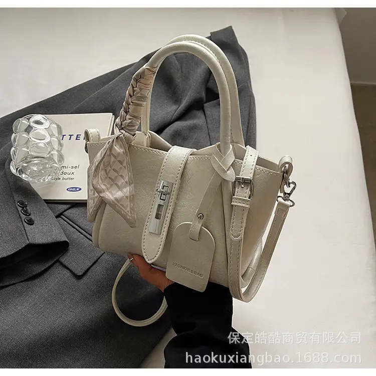 Maillard Women's Brown Leather Handbag 2024 New Trendy — feature 23