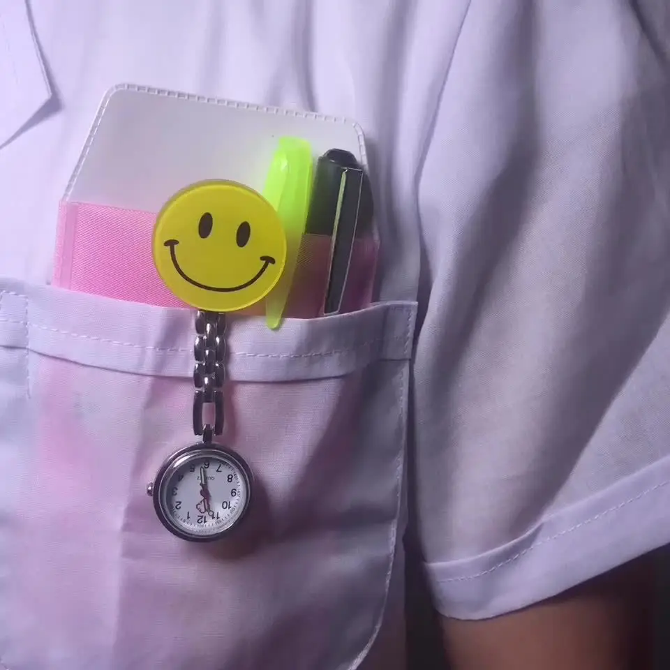 Cute Smiley Medical Chest Watch for Nurses Students — feature 37