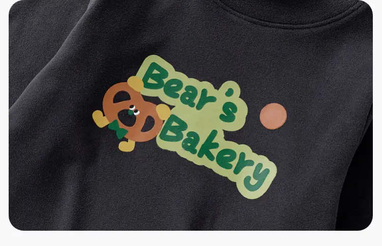 Dudu Boys Winter Cartoon T-Shirt with Bear Head Design — feature 28