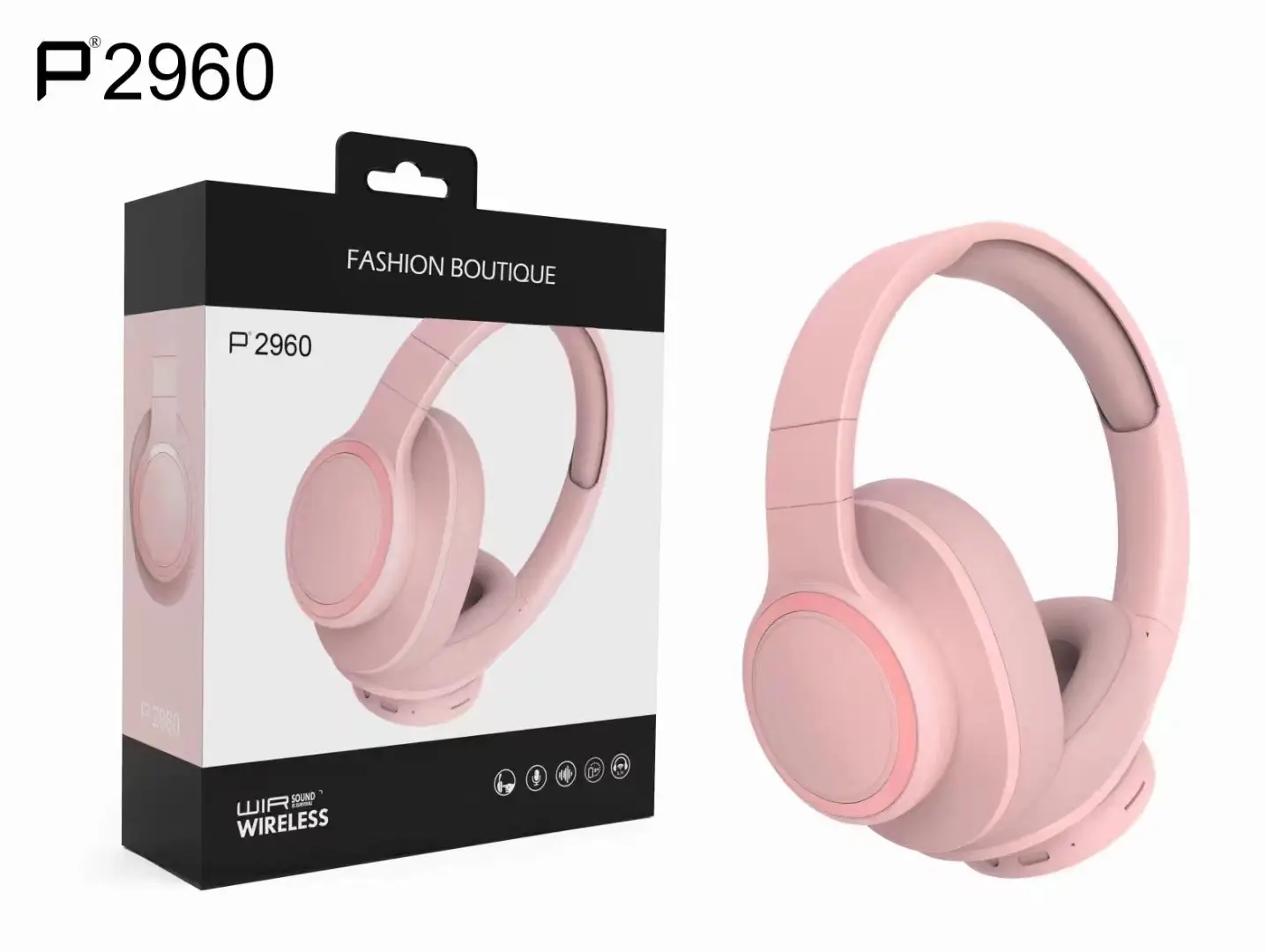 Wireless Bluetooth Headset with 8H Battery & 24H FM Radio - Image 4