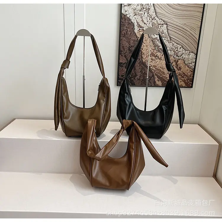 Retro Brown Leather Shoulder Bag for Women 2026 — feature 12