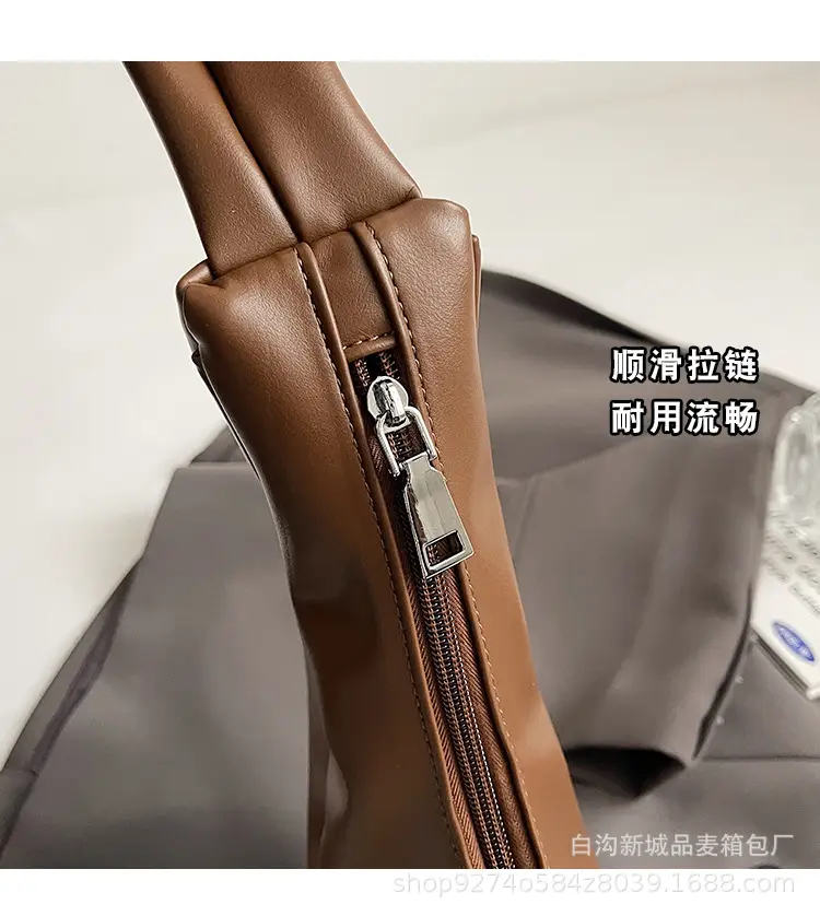 Retro Brown Leather Shoulder Bag for Women 2026 — feature 5